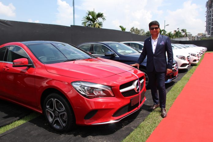 Mr. Paras Somani - Executive Director, Landmark Group with Mercedes-Benz CLA