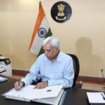 Shri Sunil Arora taking charge as the Election Commissioner of India, in New Delhi on September 01, 2017.