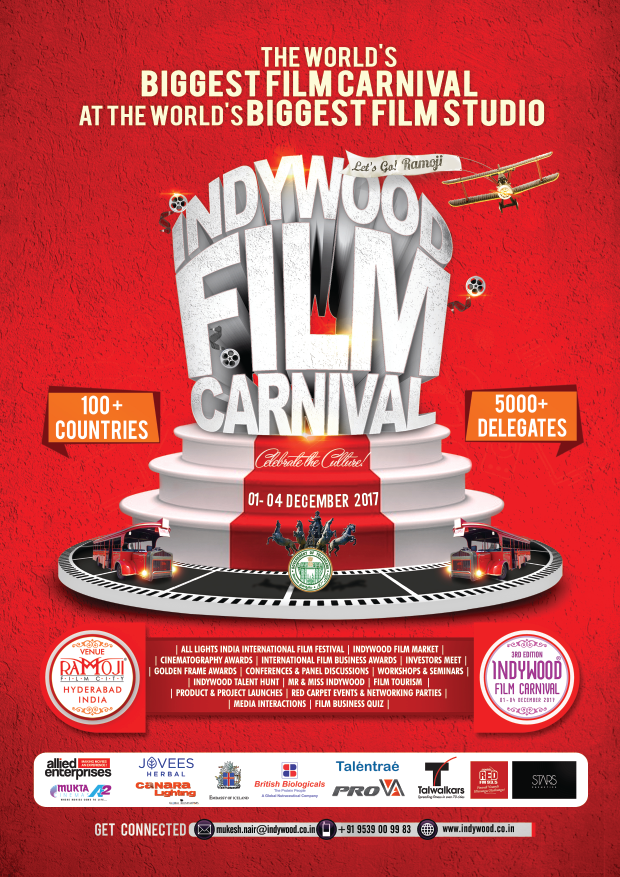Hyderabad to host third edition of Indywood Film Carnival