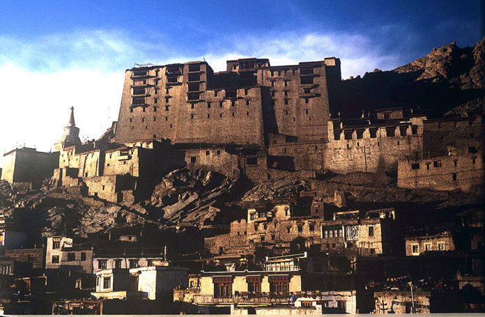 Leh Palace or the Ancient Palace in Leh Ladakh