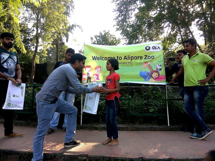 Ola brings smiles on driver partners’ face this Children’s Day