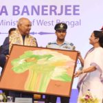 President of India Felicitated by CM Mamata Banerjee