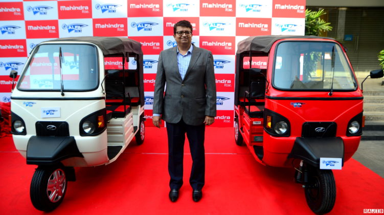 Mahindra & Mahindra launch of the e-Alfa Mini At Kolkata