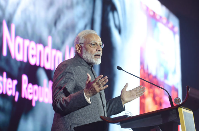 The Prime Minister, Shri Narendra Modi addressing at the ASEAN Business and Investment Summit (ABIS) 2017, in Manila, Philippines on November 13, 2017.
