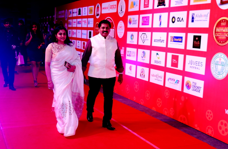Indywood Film Festival 2017 at Hyderabad - Mr Sohan Roy & his wife Founder Indywood
