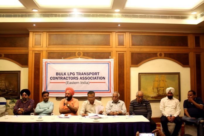 Bulk LPG Transport Contractors Association (Eastern India) - Protest