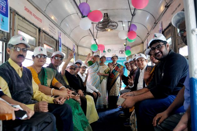 Tram Ride with Cancer Patients on World Cancer Day