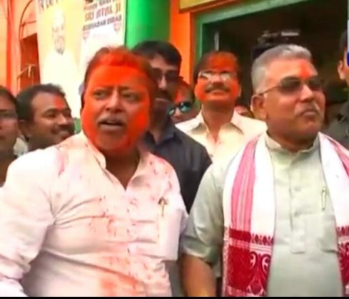 BJP Celebration over Tripura Win 7