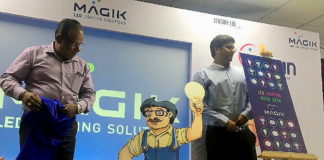 MAGIK LED Lighting Guide Book and Mr. Chamak Dhamak launched by Century LED at the first ever Electronic Meet, Milan