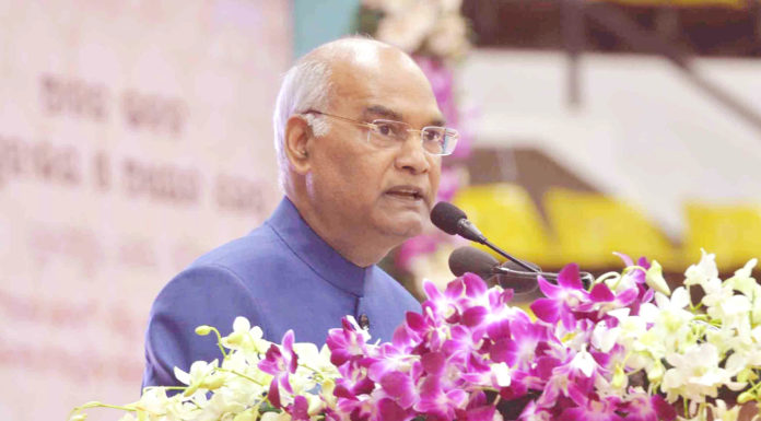 The President, Shri Ram Nath Kovind addressing at the inauguration of Anand Bhawan Museum and Learning Centre, at Cuttack, Odisha on March 17, 2018.