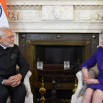 The Prime Minister, Shri Narendra Modi meeting the Prime Minister of United Kingdom, Ms. Theresa May, at 10 Downing Street, in London on April 18, 2018.