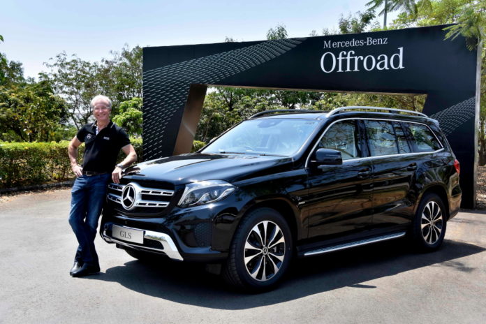 Mr. Roland Folger, MD and CEO, Mercedes-Benz India with GLS Grand Edition
