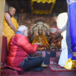 The Prime Minister, Shri Narendra Modi offering prayers at Muktinath Temple, in Nepal on May 12, 2018.