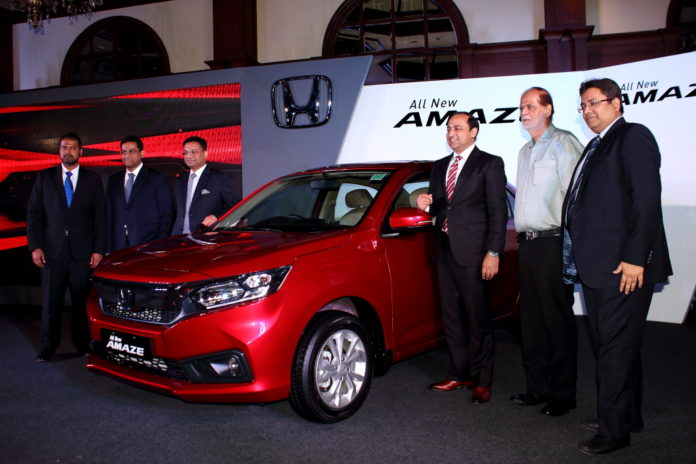 Honda Amaze Launched at Kolkata