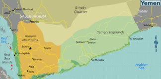 OP Nistar – Evacuation of Stranded Indians from Socotra, Yemen Yemen regions map