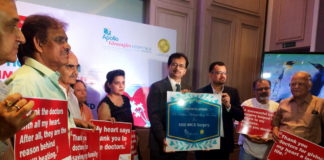 Apollo Gleneagles Hospitals Kolkata conducts 1000+ Minimally Invasive Cardiac Surgeries, the highest number in Eastern India Dr Sushan Mukhopadhyay with MICS patients