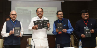 Intolerant citizens violating freedoms of fellow citizens are no Indians, asserts Vice President Shri M. Venkaiah Naidu The Vice President, Shri M. Venkaiah Naidu releasing the Hindi, Gujarati, Telugu and Kannada editions of the book titled The Emergency - Indian Democracys Darkest Hour, authored by the Chairman, Prasar Bharati, Dr. A. Surya Prakash, at a function, in New Delhi on June 25, 2018.