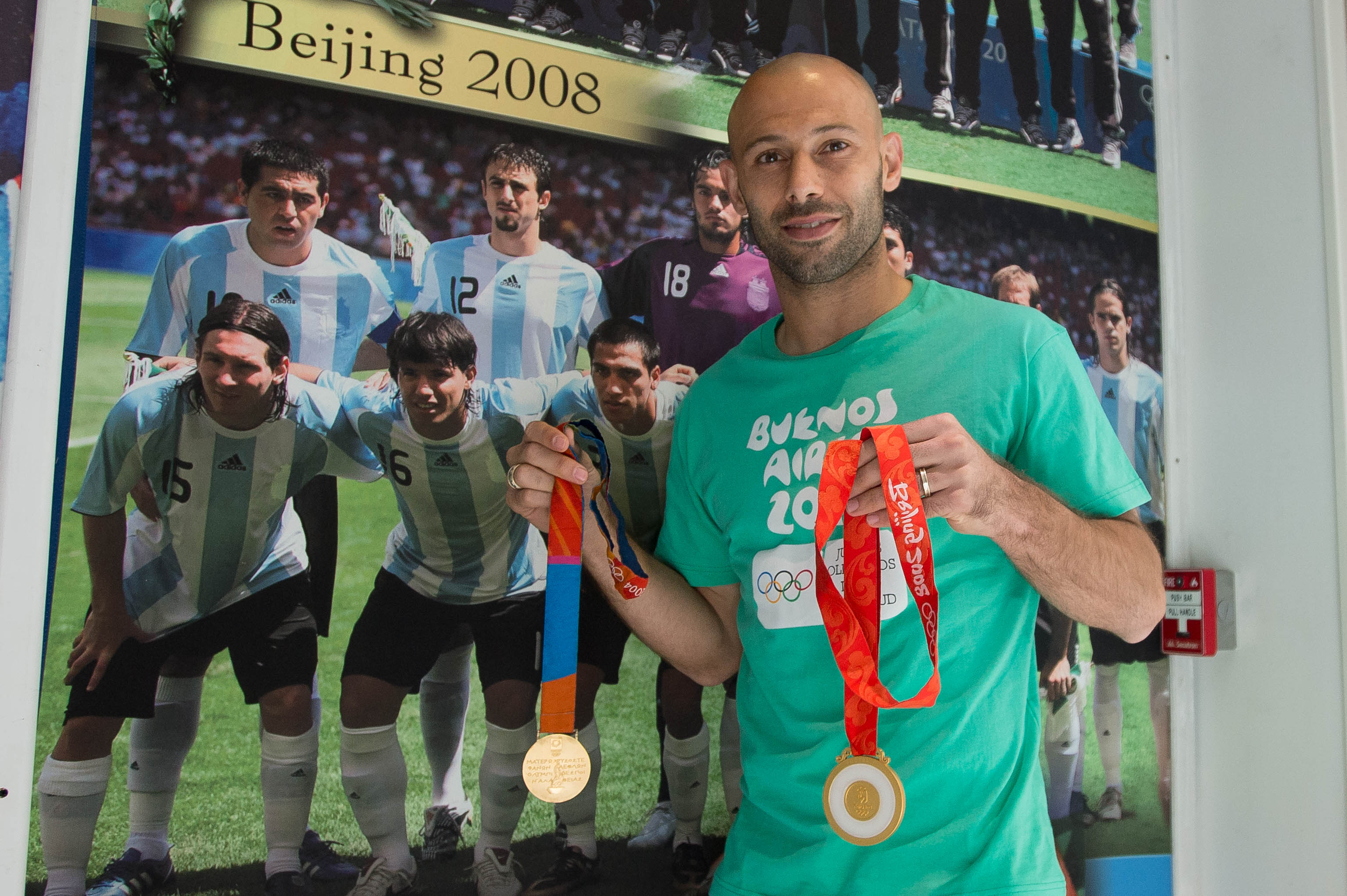 Javier Mascherano is joining the Buenos Aires 2018 team