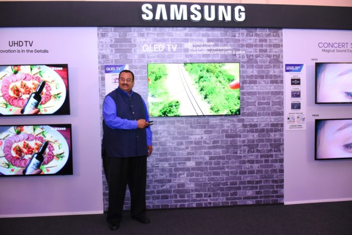 Mr. Raju Pullan Senior Vice President Consumer Electronics Business Samsung India