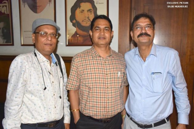 Suman Munshi with Aleya Director Dr. Humayun Kabir IPS