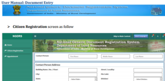 National Generic Document Registration System adopted in Punjab and Andaman& Nicobar Islands NGDRS Portal Registration
