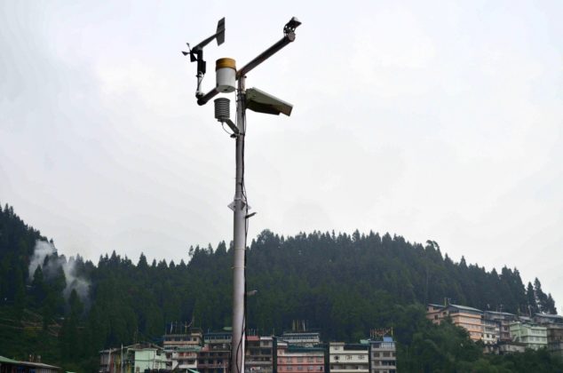Pix 8 - Sensors at Chandmari Village in Sikkim’s Gangtok District