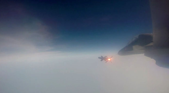 ASTRA, the indigenously developed Beyond Visual Range Air-to-Air Missile (BVRAAM), successfully test fired by the Indian Air Force from Su-30 aircraft, from Air Force Station, Kalaikunda on September 26, 2018.