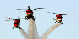 Indian air force helicopters