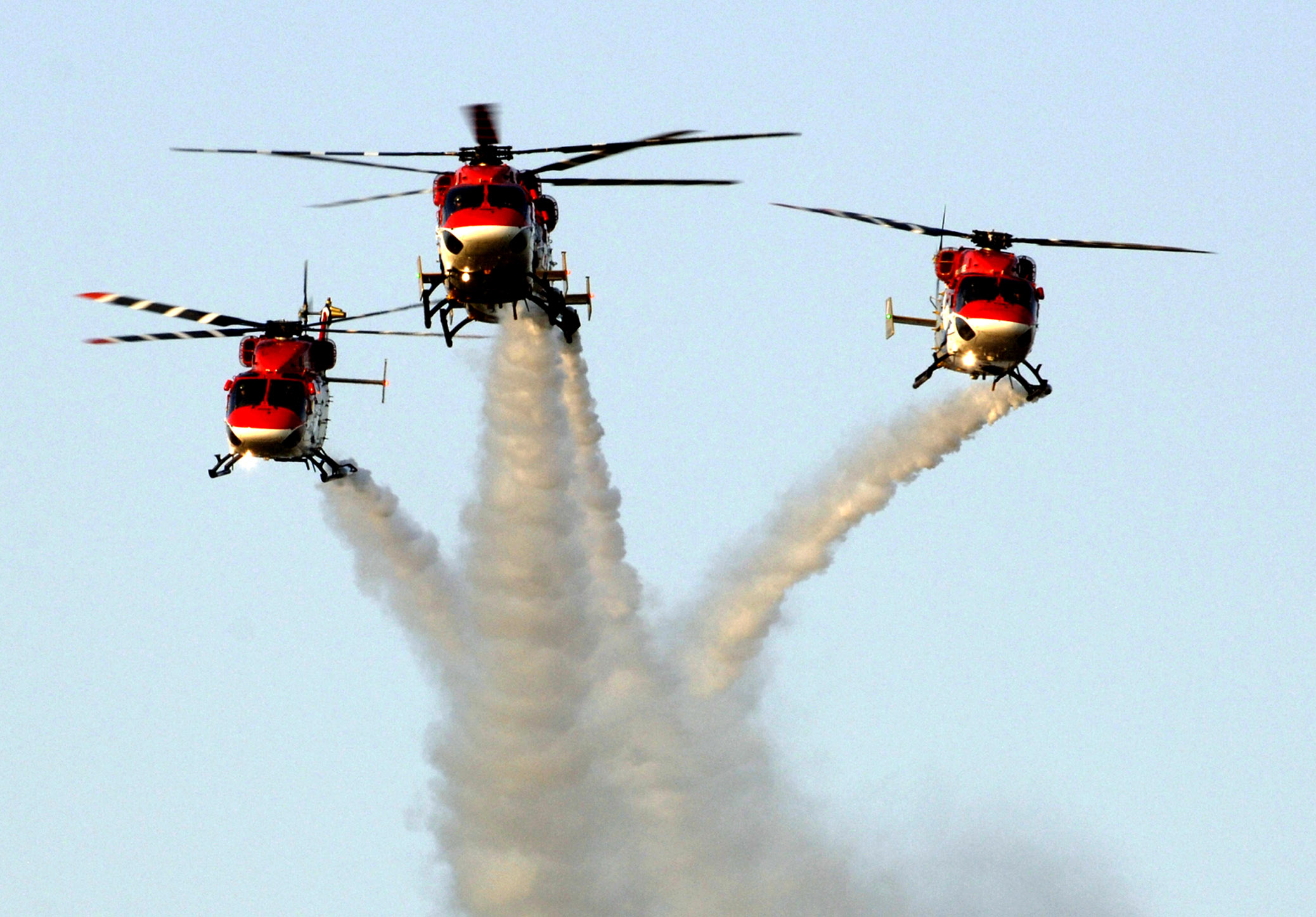 Indian air force helicopters