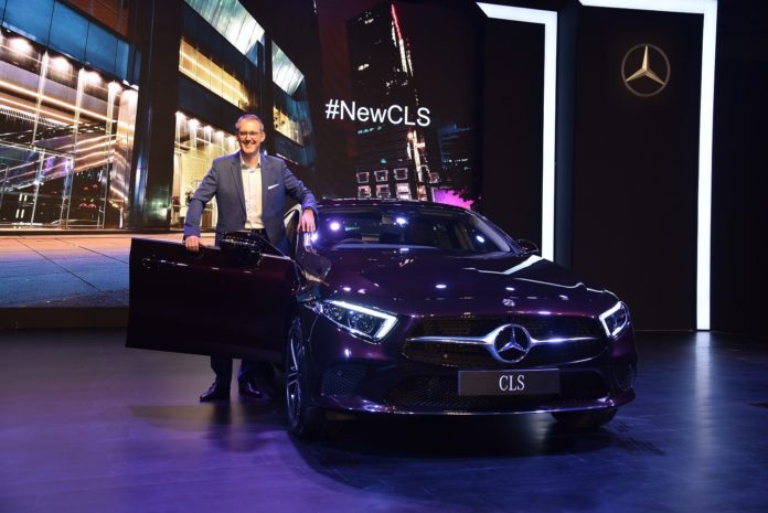 Mr. Michael Jopp, Vice President - Sales & Marketing at the launch of new dream car Mercedes-Benz CLS (1)