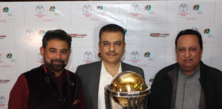 2019 ICC World Cup trophy showcased by Sports Flashes today at INOX, Nehru Place