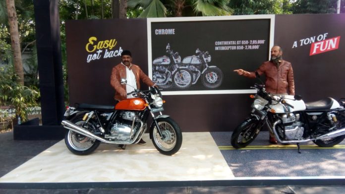 Royal Enfield launches the all new Interceptor INT 650 and Continental GT 650