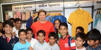 Shane Watson during the launch of SG Apparel Spring Summer 2019 Collection & 18th Outlet of M&W at City Centre 2 Mall, Kolkata_2