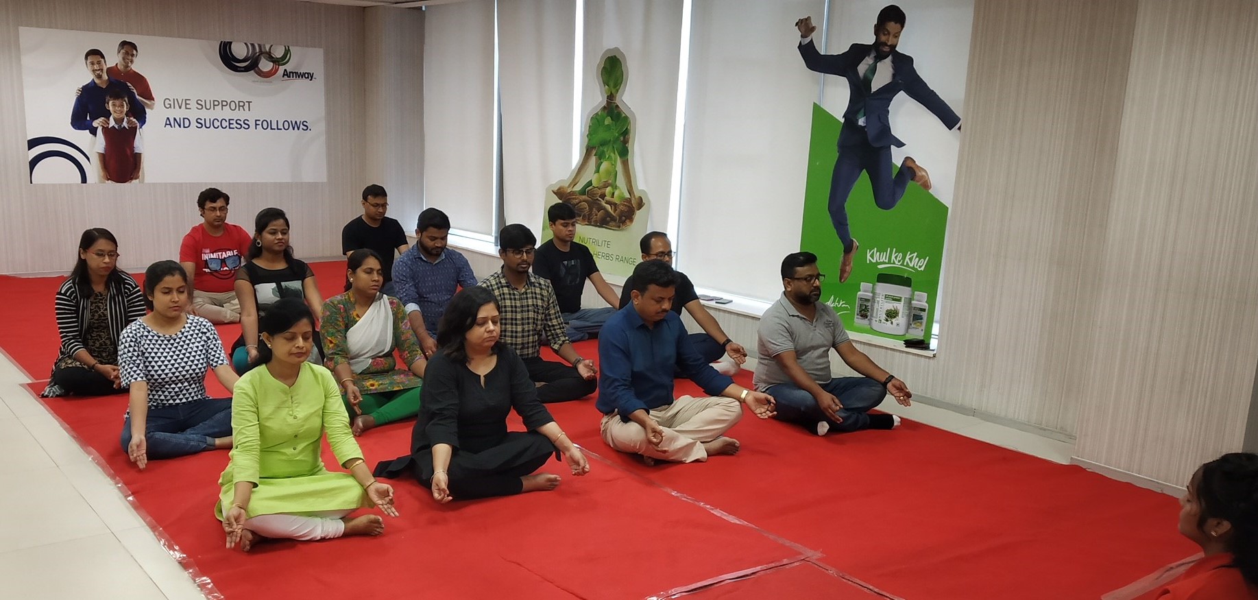 Amway India celebrates International Yoga Day with wellness workshops and yoga sessions in Kolkata