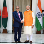 The Prime Minister, Shri Narendra Modi meeting the President of Peoples Republic of Bangladesh, Mr. Md. Abdul Hamid, at Hyderabad House, in New Delhi on May 31, 2019.