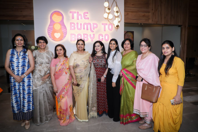 The Founders along with their supporters atThe Bump to Baby Co launch event on June 5