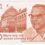 Bidhan Chandra Roy(1982-1962) - Postal stamp of India