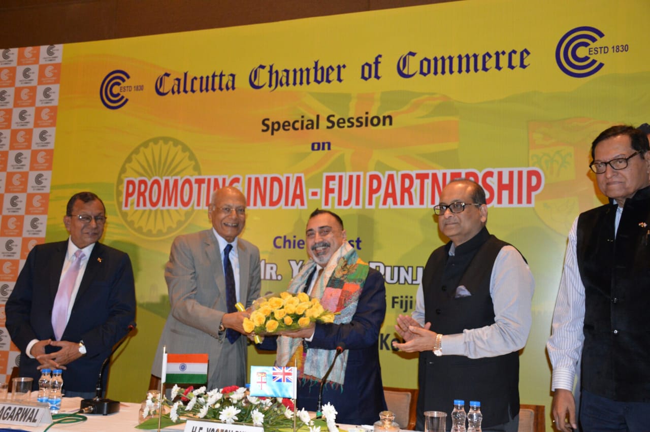 Calcutta chamber of commerce held a conference on Fiji Indian relations