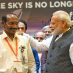 The Prime Minister, Shri Narendra Modi interacting with the scientists, at ISRO, in Bengaluru on September 07, 2019.