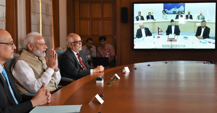 The Prime Minister, Shri Narendra Modi jointly inaugurated the South Asias first cross-border petroleum products pipeline from Motihari in India to Amlekhgunj in Nepal, through video conference from New Delhi on September 10, 2019.