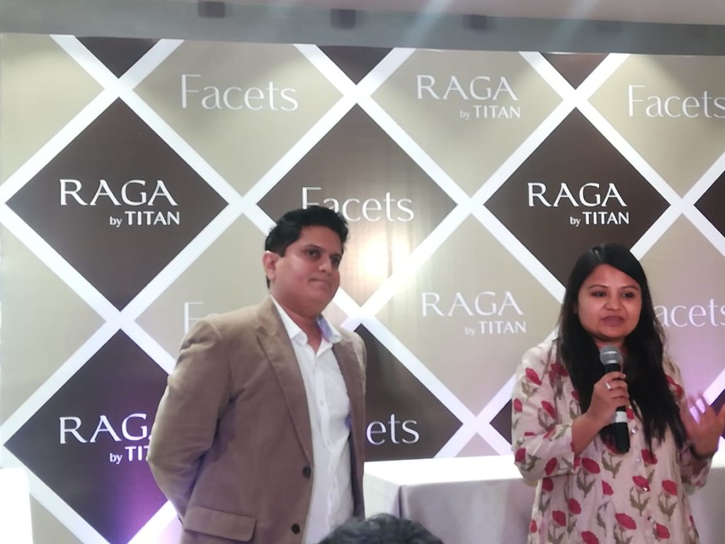 Actress Subhashree Ganguly launches Facets collection by Titan Raga