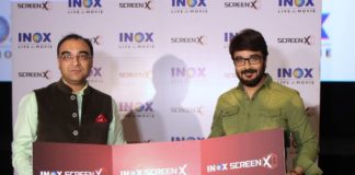 INOX launches Bengal’s first ScreenX Theater for a 270-degree panoramic movie watching experience Mr. Amitava Thakurta, Regional Director INOX– East , Bengal’s Superstar Prasenjit Chatterjee the launch of BENGAL’S FIRST MULTI-PROJECTION 270 DEGREE VIEWING EXPERIENCE