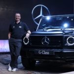 Mr. Martin Schwenk - MD & CEO - Mercedes-Benz India with the new G350d