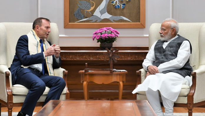PM’s Meeting with Mr. Tony Abbott, Former Prime Minister of Australia