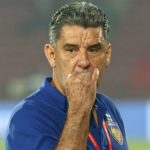 Chennaiyin FC Head Coach John Gregory during match 61 of the Hero Indian Super League 2018 ( ISL ) between NorthEast United FC and Chennaiyin FC held at the Indira Gandhi Athletic Stadium, Guwahati, India on the 26th January 2019 Photo by Saikat Das /SPORTZPICS for ISL
