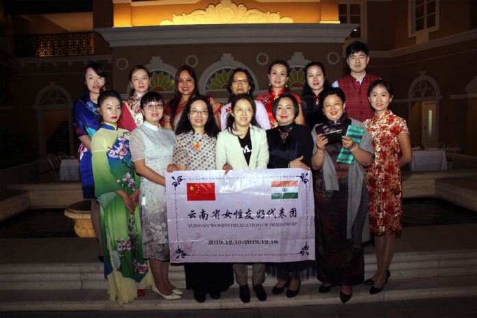 Chaitali Das & Women delegation from China