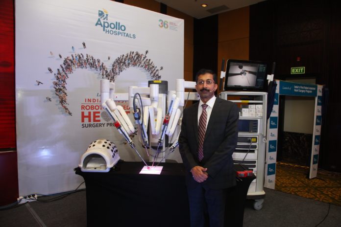 Apollo Hospitals Bangalore launches first dedicated Robot-Assisted Cardiac Surgery Unit in India