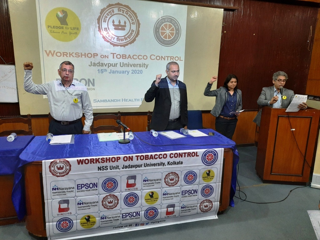West Bengal NSS involved in tobacco control and cancer prevention activities