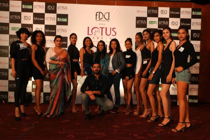 Shortlisted models with jury panel
