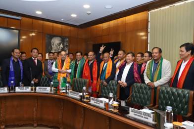 Shri Amit Shah presides over signing of Historic Comprehensive Bodo Settlement Agreement to end the over 50 year old Bodo Crisis
